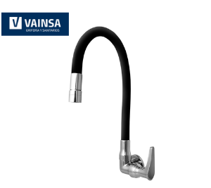 LLAVE PARA LAVADERO A LA PARED CON PICO FLEXIBLE