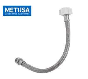 TUBO DE ABASTO ALUM. REF. NYLON 1/2 X 7/8PL X 40CM M- H REC