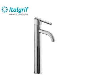 MEZCLADORA MONOCOMANDO PARA LAVATORIO ALTA MINIMALISTA - ITALGRIF