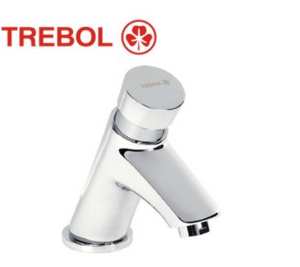 LLAVE DE 1/2" DE LAVATORIO TEMPORIZADA PICO LARGO