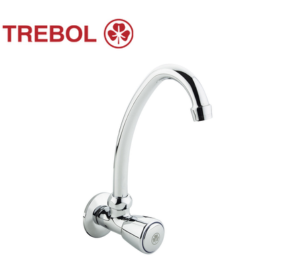 LLAVE DE ½” A LA PARED PARA COCINA - TREBOL