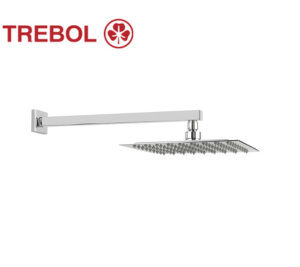 SALIDA DE DUCHA MINIMALISTA CON ROCIADOR CUADRADO - TREBOL