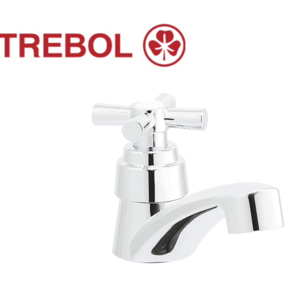 LLAVE DE ½” PARA LAVATORIO - TREBOL