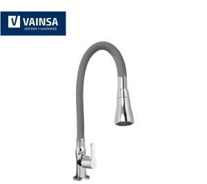 LLAVE PARA LAVADERO P/FLEXIBLE GRIS AL MUEBLE - VAINSA