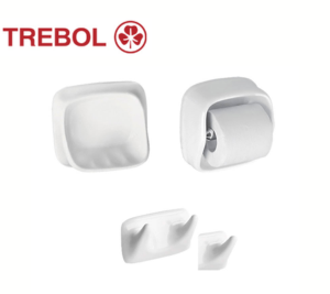 MINI KIT DE ACCESORIOS DE LOZA ADHESIVOS - TREBOL