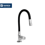 LLAVE PARA LAVADERO AL MUEBLE P/FLEX NEGRO - VAINSA