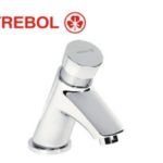 LLAVE DE 1/2" DE LAVATORIO TEMPORIZADA PICO LARGO