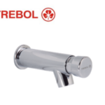 LLAVE TEMPORIZADA MINIMALISTA CORTA PARED LAVATORIO - TREBOL