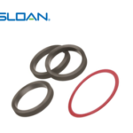 KIT DE EMPAQUES: F3 (ANILLO DE FRICCION ROJO) Y VBF5 (EMPAQUE DE CAUCHO NEGRO) 1/2" Y 3/4" - SLOAN