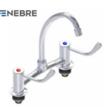 MEZCLADORA  A PUENTE CUELLO DE GANSO DE 1h'' PERILLA DE LEVA - GENEBRE