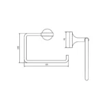 ACCESORIOS DE BAÑO 4 PIEZAS ROMANTIK - VAINSA - Imagen 3