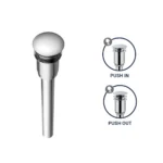 DESAGÜE PARA LAVATORIO TIPO PUSH UNIVERSAL - VAINSA - Imagen 2