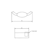 ACCESORIOS DE BAÑO 5 PIEZAS OVAL -  VAINSA - Imagen 5