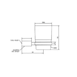 ACCESORIOS DE BAÑO 5 PIEZAS OVAL -  VAINSA - Imagen 3