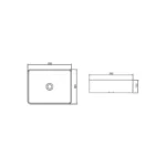 BOWL CUADRADO MARTINI BLACK - VAINSA - Imagen 3