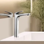 MONOCOMANDO LAVATORIO ALTA BELLINI CON ACABADO DURACROM - VAINSA - Imagen 3