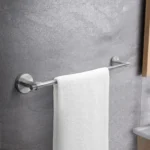 TOALLERO DE BARRA (60cm) ACERO INOX - VAINSA - Imagen 2