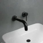 MEZCLADORA MONOCOMANDO PARA LAVATORIO A LA PARED - VAINSA - Imagen 2