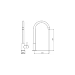 LLAVE PARA LAVADERO AL MUEBLE - VAINSA - Imagen 3