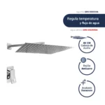 MONOCOMANDO DE DUCHA MANHATTAN CON ACABADO DURACROM - VAINSA - Imagen 3