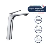 MEZCLADORA MONOCO ALTA LAVATORIO CRO COSMOPOLITAN - VAINSA - Imagen 2