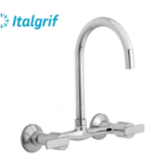 MEZCLADORA DE LAVADERO A LA PARED MINIMALISTA - ITALGRIF