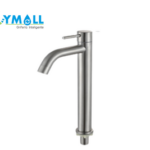LLAVE DE LAVATORIO PARA OVALIN ALTA INOX  - CYMOLL