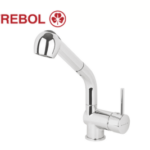 MEZCLADORA MONOCOMANO DE COCINA THUNDER PICO EXTRAIBLE - TREBOL