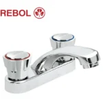 MEZCLADORA 4” PARA LAVATORIO ECO - TREBOL