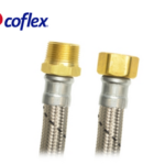 TUBO DE ABASTO FLEXIBLE PARA BOILER FLUJO MAYOR 3/4" N.P.T. X 3/4" F.I.P.