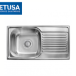 LAVADERO DE COCINA ULTRAINOX® ARGOS XL® 80 X 43.5 X 18 CM - METUSA MILENIUM