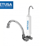 LLAVE DE LAVADERO A LA PARED CON FILTRO MAGIC - METUSA