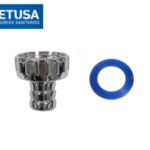 ESPIGA PARA MANGUERA CON EMPAQUE MAGIC - METUSA