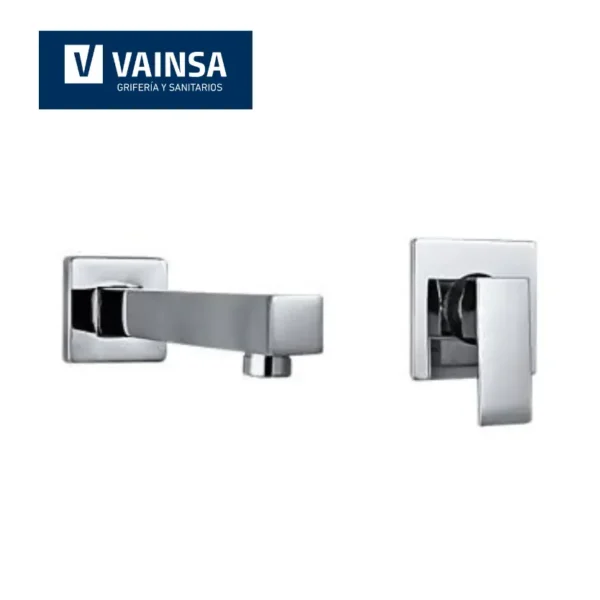 MONOCOMANDO A PARED PARA LAVATORIO SQUARE - VAINSA