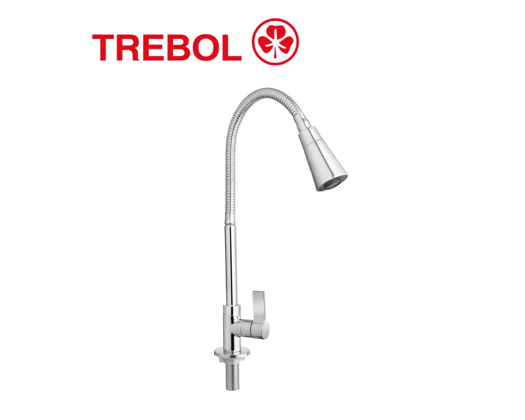 Copia de Copia de VAINSA_IMAGENES DE LA WEB - 2026-03-16T165332.609 LLAVE SAVONA LUX CON PICO FLEXIBLE CROMADO AL MUEBLE - TREBOL - Imagen 1