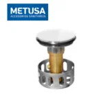 SISTEMA PUSH TAPÓN ESTÁNDAR ULTRAINOX® PARA DESAGÜE 1 1/4" - METUSA MILENIUM