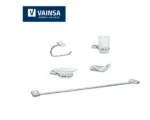 ACCESORIOS DE BAÑO 5 PIEZAS OVAL -  VAINSA