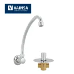 BATERÍA PEDAL CON PICO DE LAVADERO A LA PARED TEMPORIZADA - VAINSA