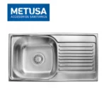 LAVADERO DE COCINA ULTRAINOX® ARGOS XL® 80 X 43.5 X 18 CM - METUSA MILENIUM