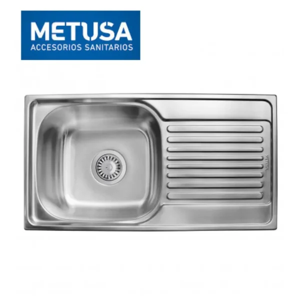 LAVADERO DE COCINA ULTRAINOX® ARGOS XL® 80 X 43.5 X 18 CM - METUSA MILENIUM