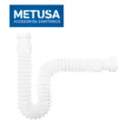 TRAMPA FLEXIBLE 75 CM CON CONECTOR SOLUCIÓN - METUSA