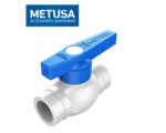 VÁLVULA ESFÉRICA PVC 1/2" - METUSA