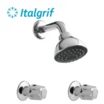 MEZCLADORA DE DUCHA 2 LLAVES CON SALIDA BARÚ - ITALGRIF