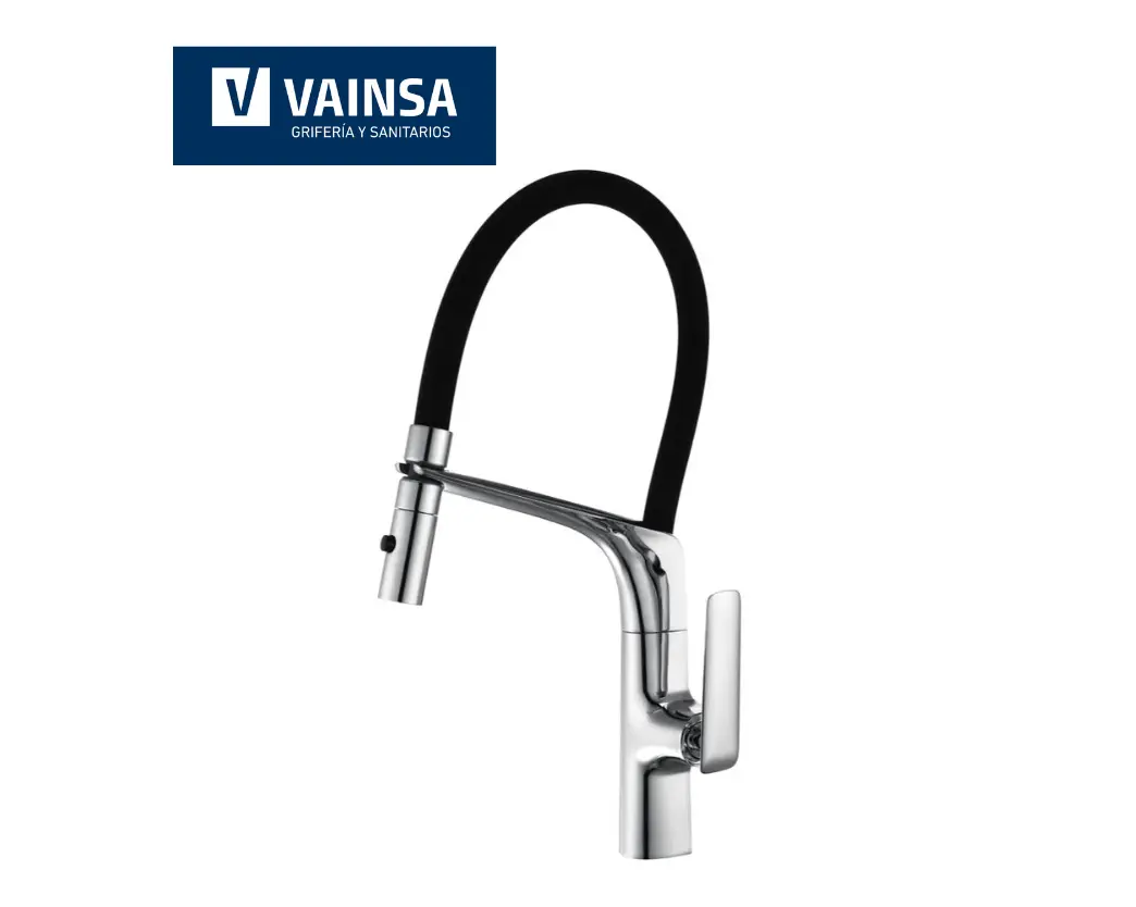 Copia de Copia de VAINSA_IMAGENES DE LA WEB - 2026-04-21T135930.719 GRIFERÍA MEZCLADORA MONOCO LAVADERO CROMADA COSMOPOLITAN - VAINSA - Imagen 1