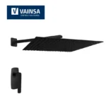 MONOCOMANDO DE DUCHA CON ACABADO BLACK - VAINSA