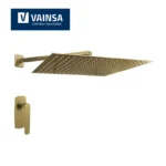 MONOCOMANDO DE DUCHA CON ACABADO GOLD - VAINSA