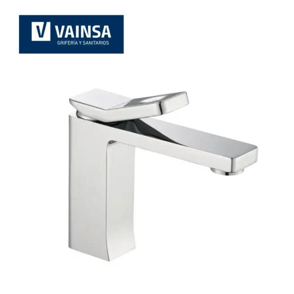 MONOCOMANDO PARA LAVATORIO BAJA CON ACABADO DURACROM MANHATTAN - VAINSA