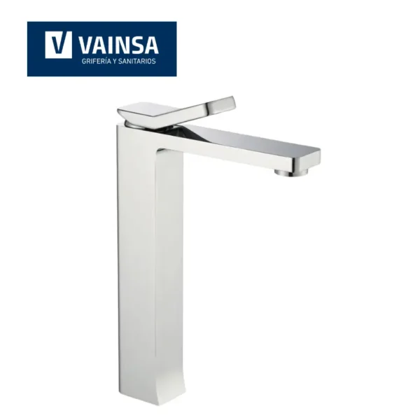 MONOCOMANDO PARA LAVATORIO ALTA MANHATTAN CON ACABADO DURACROM - VAINSA