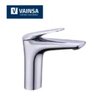 MONOCOMANDO PARA LAVATORIO BAJA BELLINI CON ACABADO DURACROM - VAINSA