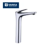 MONOCOMANDO LAVATORIO ALTA BELLINI CON ACABADO DURACROM - VAINSA